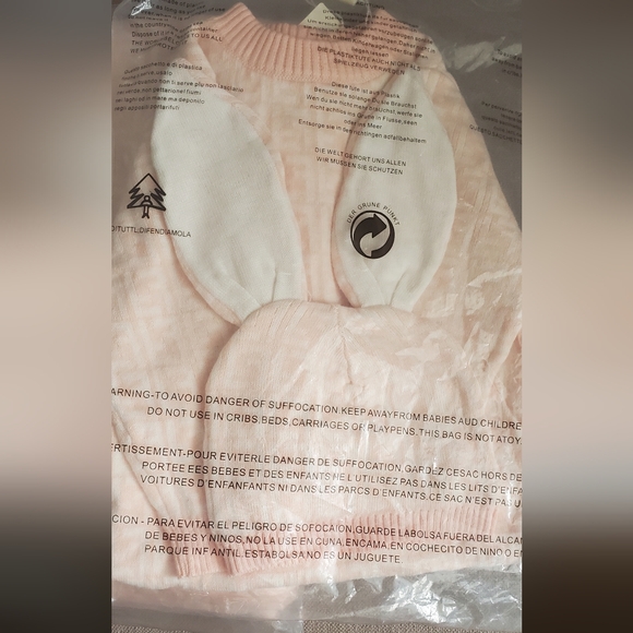 NWT Authentic Fendi Kids 2pc Knit Romper set - Picture 2 of 9